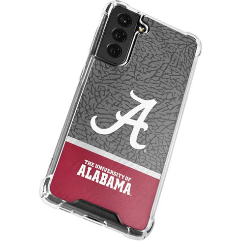 University of Alabama Logo Galaxy S21 FE Clear Case